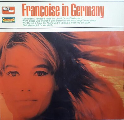 HARDY, FRANCOISE - FRANCOISE IN GERMANY German lp from 1967. (LP)