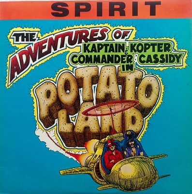 SPIRIT - THE ADVENTURES OF KAPTAIN KOPTER & COMMANDER.... uk original, mintish with comic! (LP)