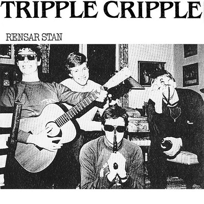 TRIPPLE CRIPPLE - RENSAR STAN EP Very rare Swedish punk single from 1981, including the poster insert. (7")