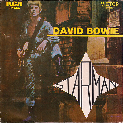 BOWIE, DAVID - STARMAN EP Rare Portuguese press from 1978. (7")