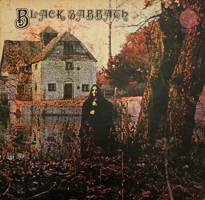 BLACK SABBATH - S/T UK original second press from 1970. (LP)
