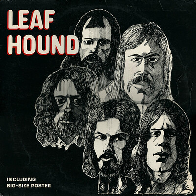 LEAF HOUND - S/T Very rare German original from 1970, missing the poster. (LP)