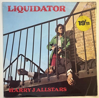 HARRY J. ALL STARS - LIQUIDATOR Rare UK rocksteady Lp from 1969. (LP)