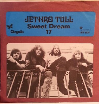 JETHRO TULL - SWEET DREAM / 17 Rare Swedish press from 1969. (7")