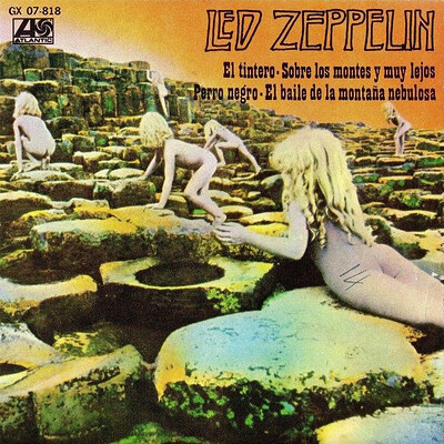 LED ZEPPELIN - EL TINTERO EP Rare Mexican ep from 1973. (7")