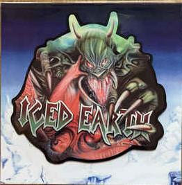 ICED EARTH - CURSE THE SKY Lim. Ed. 400 copies, Shaped Picture Disc (12")