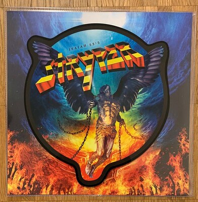 STRYPER - NO MORE HELL TO PAY Lim. Ed. 400 Copies, Shaped Picture Disc (12")