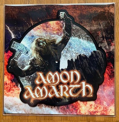 AMON AMARTH - GUARDIANS OF ASGAARD Lim. Ed. 666 Copies, Shaped Picture Disc (12")