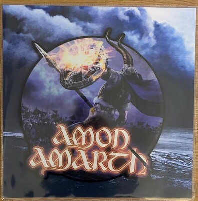 AMON AMARTH - WARRIORS OF THE NORTH Lim. Ed. 666 Copies, Shaped Picture Disc (12")