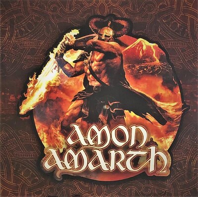 AMON AMARTH - WAR OF THE GODS Lim. Ed. 666 Copies, Shaped Picture Disc (12")