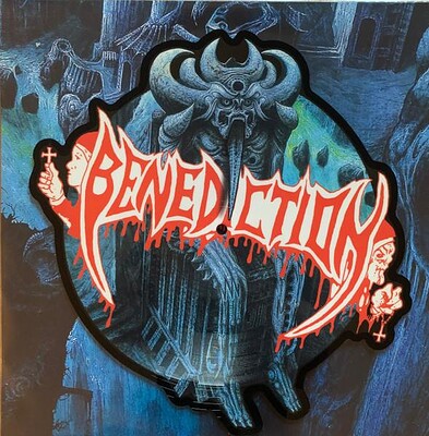 BENEDICTION - PAINTED SKULLS Lim. Ed. 500 Copies, Shaped Picture Disc (12")