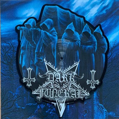 DARK FUNERAL - THE DAWN NO MORE RISES Lim. Ed. 500 Copies, Shaped Picture Disc (12")