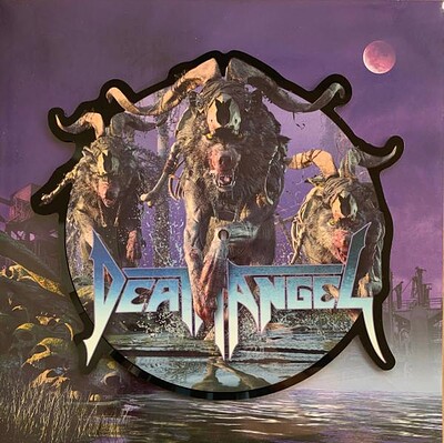 DEATH ANGEL - I CAME FOR BLOOD limited 500 copies, shaped picture disc (12")