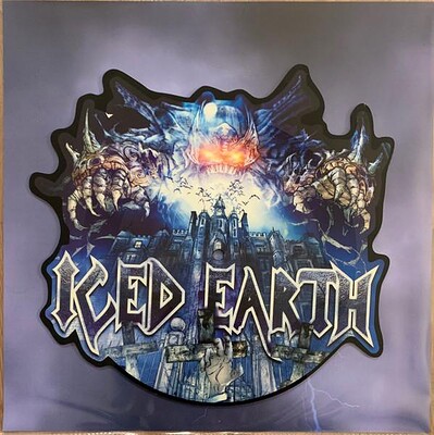 ICED EARTH - DRACULA Lim. Ed. 500 Copies, Shaped Picture Disc (12")