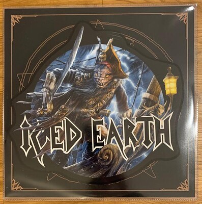ICED EARTH - BLACK FLAG Lim. Ed. 500 Copies, Shaped Picture Disc (12")