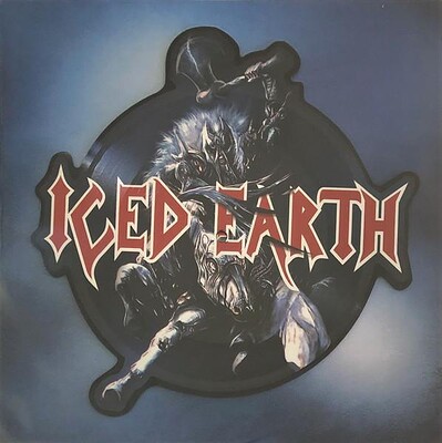 ICED EARTH - STORMRIDER Lim. Ed. 500 Copies, Shaped Picture Disc (12")