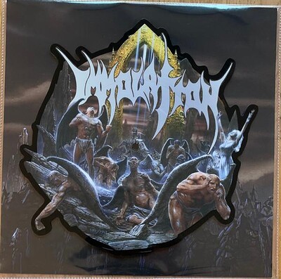 IMMOLATION - I FEEL NOTHING Lim. Ed. 500 Copies, Shaped Picture Disc (12")
