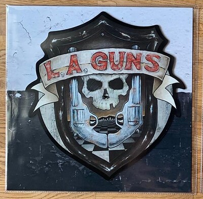 L.A. GUNS - KNOCK ME DOWN Lim. Ed. 350 Copies, Shaped Picture Disc (12")
