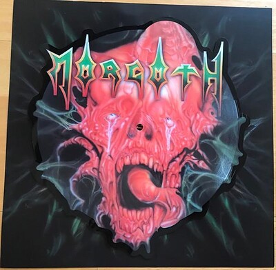 MORGOTH - BURNT IDENTITY Lim. Ed. 500 Copies, Shaped Picture Disc (12")