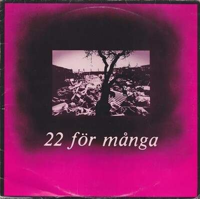 22 FÖR MÅNGA - S/T swedish original pressing (LP)