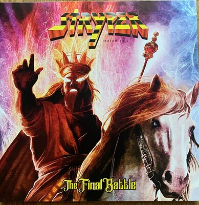 STRYPER - THE FINAL BATTLE Lim. Ed. 600 copies in colored vinyl (LP)