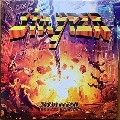 STRYPER - GOD DAMN EVIL Lim. Ed. 777 copies in colored vinyl (LP)