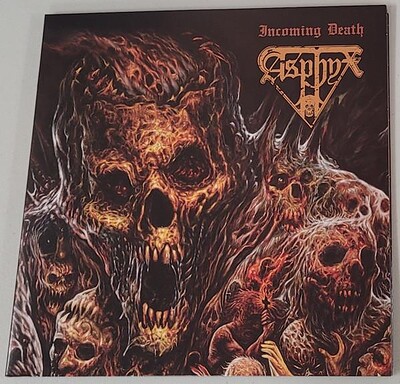 ASPHYX - INCOMING DEATH Lim. Ed. 250 copies in orange vinyl (LP)