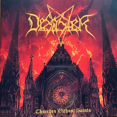 DESASTER - CHURCHES WITHOUT SAINTS Lim. Ed. 500 copies in colored vinyl (LP)