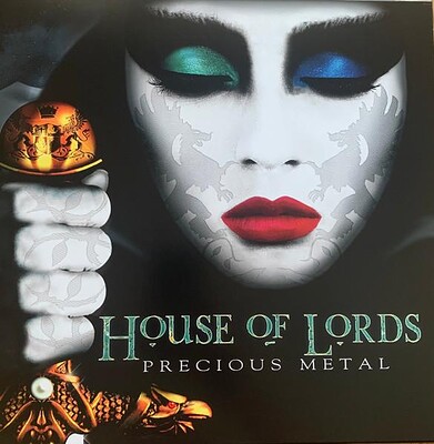 HOUSE OF LORDS - PRECIOUS METAL Lim. Ed. 500 copies in colored vinyl, first time on vinyl (LP)