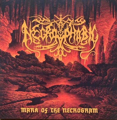 NECROPHOBIC - MARK OF THE NECROGRAM Lim. Ed. 350 copies in orange vinyl (LP)