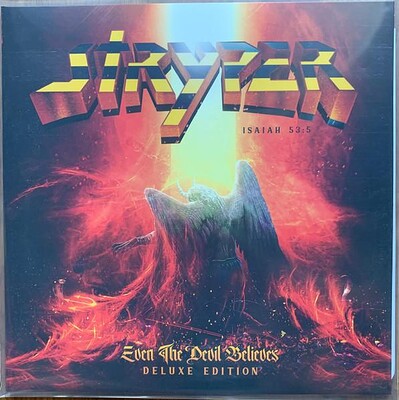 STRYPER - EVEN THE DEVIL BELIEVES Lim. Ed. 727 copies in yellow vinyl, deluxe edition (LP)