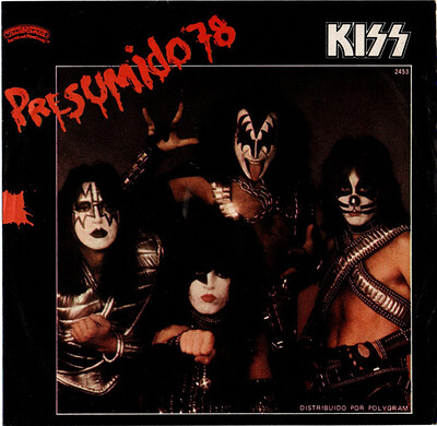 KISS - PRESUMIDO '78 EP Mexican ep from 1978. (7")