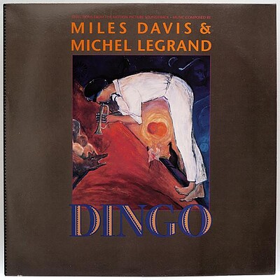 DAVIS, MILES - DINGO scarce 1991 original, unplayed stock copy (LP)