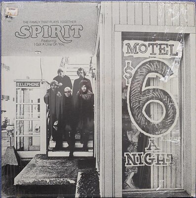 SPIRIT - THE FAMILY THAT PLAYS TOGETHER early us repress (LP)