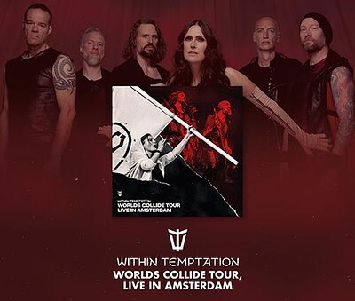 WITHIN TEMPTATION - WORLDS COLLIDE TOUR-LIVE IN AMSTERDAM Limited white/marbled 180g vinyl (2LP)