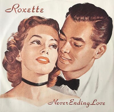 ROXETTE - NEVER ENDING LOVE scarce swedish original promo maxi (12")