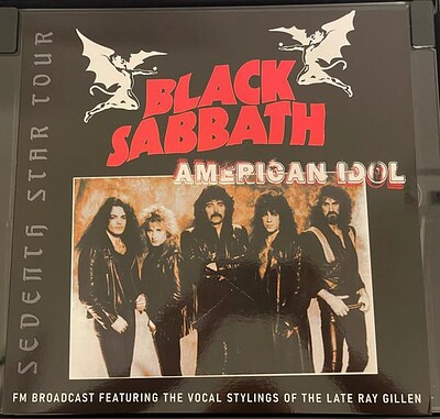 BLACK SABBATH - AMERICAN IDOL Red vinyl, FM Broadcast (LP)