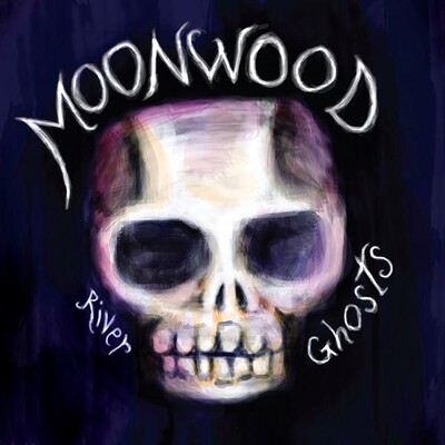 MOONWOOD - RIVER GHOSTS canadian original pressing on blue vinyl (LP)