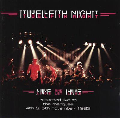TWELFTH NIGHT - LIVE AND LET LIVE uk original pressing, gatefold sleeve (LP)