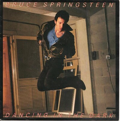 SPRINGSTEEN, BRUCE - DANCING IN THE DARK/ Pink cadillac eec original pressing (7")