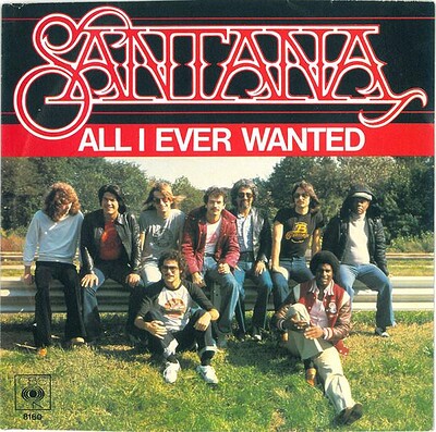 SANTANA - ALL I EVER WANTED/ Love eec original pressing, promo stamp (7")