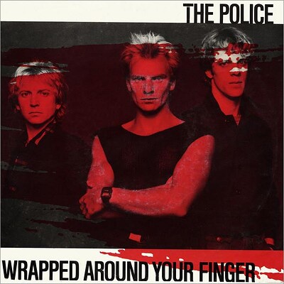 POLICE, THE - WRAPPED AROUND YOUR FINGER/ Someone to talk to eec original (7")