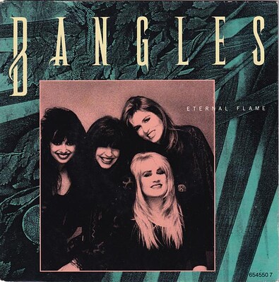BANGLES - ETERNAL FLAME/ What i meant to say eec original pressing (7")