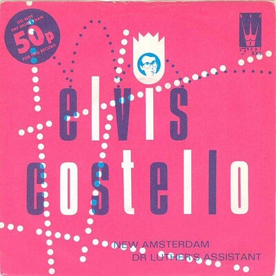 COSTELLO, ELVIS - NEW AMSTERDAM/ Dr luther´s assistant uk original, mintish! (7")