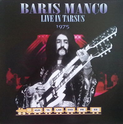 BARIS MANCO - LIVE IN TARSUS 1975 blue vinyl (LP)