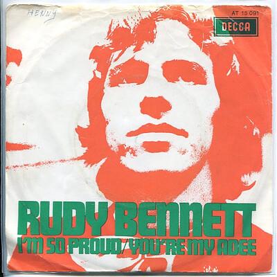 BENNETT, RUDY / THE MOTIONS - I''M SO PROUD / Rainbow Dutch pressing (7")