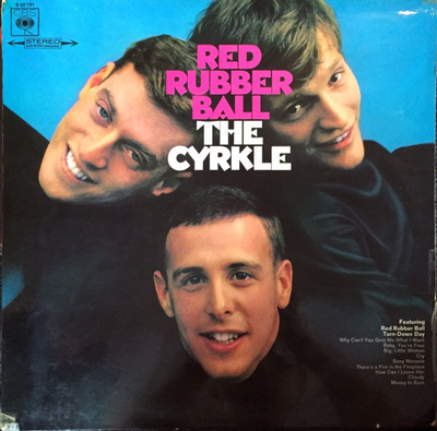 THE CYRKLE - RED RUBBER BALL german Original (LP)