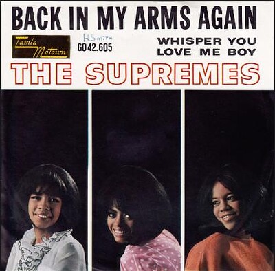 SUPREMES, THE - BACK IN MY ARMS AGAIN dutch ps (7")